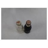 Vintage Coca-Cola Miniature Bottles in Mini Crate (Lot of 4)