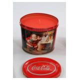 Coca-Cola Santa Tin Assortment (Lot of 4)