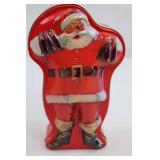 Coca-Cola Santa Tin Assortment (Lot of 4)