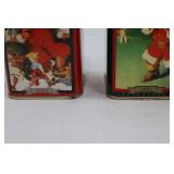Coca-Cola Santa Tin Assortment (Lot of 4)