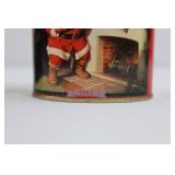 Coca-Cola Santa Tin Assortment (Lot of 4)
