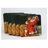 Coca-Cola Collectible Roller Ball Pen Gift Tin with Holiday Card Sets
