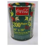 Coca-Cola Tin Puzzle, Yo-Yos & Frame Mixed Lot (Lot of 4)