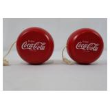 Coca-Cola Tin Puzzle, Yo-Yos & Frame Mixed Lot (Lot of 4)
