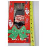 Coca-Cola Holiday Switch Plate in Box