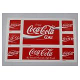Coca-Cola Advertising Ephemera Group With 1991 Annual Report