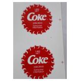 Coca-Cola Advertising Ephemera Group With 1991 Annual Report