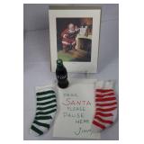Coca-Cola 1992 Animated Santa Display Set (7 Pieces)