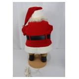 1991 Coca-Cola Animated Shhh! Santa Figure 25 in H No Box