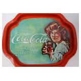 Coca-Cola Advertising Tray Set of 5 Vintage Poster Reproductions