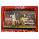Coca-Cola Advertising Tray Set of 5 Vintage Poster Reproductions