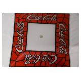 Coca-Cola Tiffany-Style Ceiling Light 14 X 14