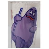 Grimace 6" McDonaldland Glass