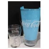 Coke Glasses in Crate (Lot of 12)