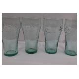 Coca-Cola Glass Assortment in Crate (Lot of 8)