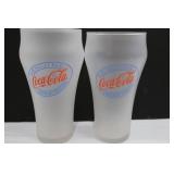 Coca-Cola Glass Assortment in Crate (Lot of 8)