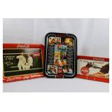 Coca-Cola Vintage Serving Tray Set (Lot of 3)