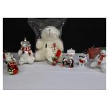 Coca-Cola Polar Bear Ornament & Figurine Lot of 7