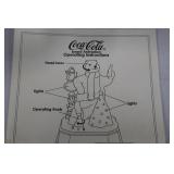 Coca-Cola Musical Animated Lighted Polar Bear 12 Inch Figure With Box