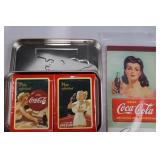 Mixed Lot Coca-Cola Advertising Prints, Calendars, Cards & Score Pad