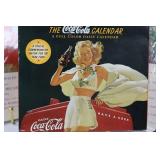 Mixed Lot Coca-Cola Advertising Prints, Calendars, Cards & Score Pad