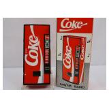 Coke Vending Machine Am/fm Radio Model 1989 Tested Working