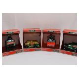 Coca-Cola Blown Glass Ornament Set of 4 (Lot of 4)