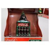 Coca-Cola Blown Glass Ornament Set of 4 (Lot of 4)
