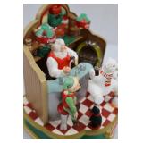 Coca-Cola Musical Soda Fountain Scene Working With Box & Instructions