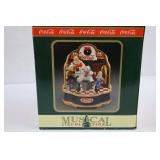 Coca-Cola Musical Soda Fountain Scene Working With Box & Instructions