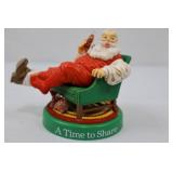 Coca-Cola Trim-A-Tree Santa Ornament Lot of 5