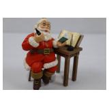 Coca-Cola Trim-A-Tree Santa Ornament Lot of 5