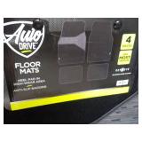 4 pc Auto Drive Floor Mats...