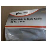 2 Innovera HDMI 25 ft Male to Male ...