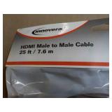 2 Innovera HDMI 25 ft Male to Male ...
