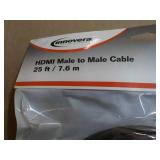 2 Innovera HDMI 25 ft Male to Male ...