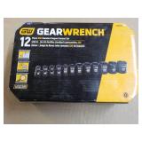 Gear Wrench 12 pc SAE Standard Impa...