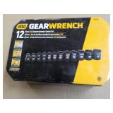 Gear Wrench 12 pc SAE Standard Impa...