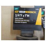 Gear Wrench Sockets and Impact Adap...