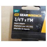 Gear Wrench Sockets and Impact Adap...