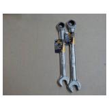 2 Gear Wrench Ratcheting Wrenches...