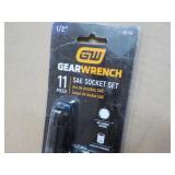 Gear Wrench 11 pc SAE Socket Set...