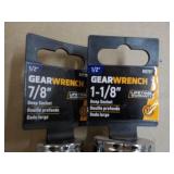 7/8" and 1 1/8" Gear Wrench Deep So...