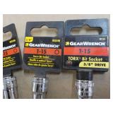 6 Gear Wrench 3/8" T-15 Torx Bill S...