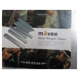 Set of 8 Mavee Steel Weight Exercis...
