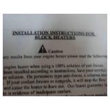 Kats Part for Block Heaters...