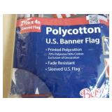 2 1/2 ft x 4 ft Flag and Pens...