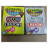 2 Boxes Crayola Crayons...