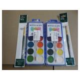 Watercolor Paint and Brushes...