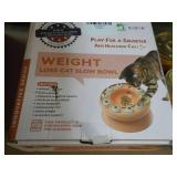 Cat Food and Cat Slow Bowl...